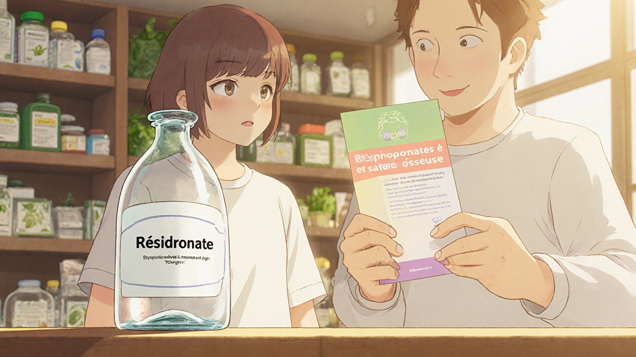 Résidronate : son rôle dans la croissance osseuse