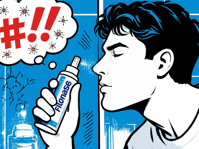 Flonase (fluticasone) vs alternatives : comparatif efficacité, prix et effets