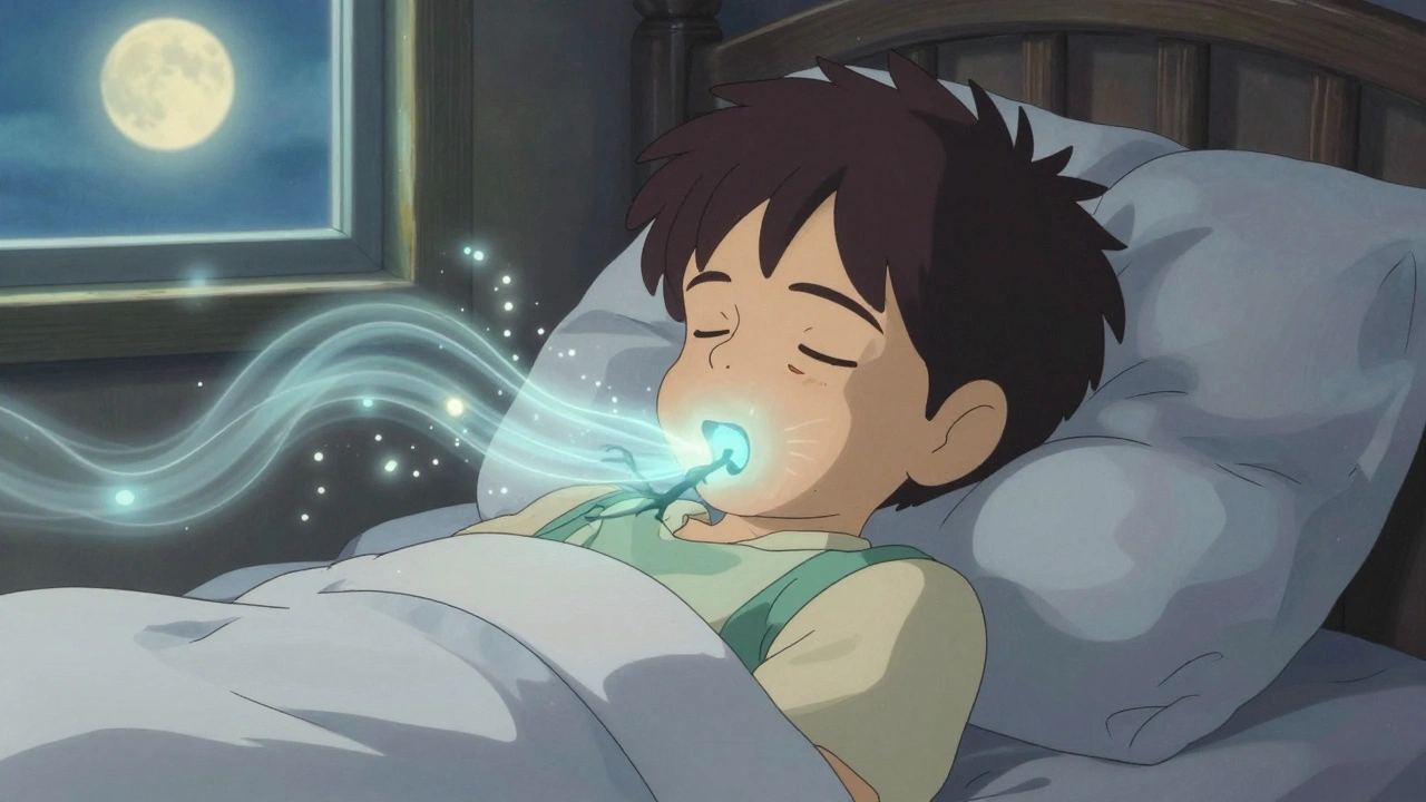 Apnée du sommeil chez l'enfant : amygdales, adénoïdes et CPAP