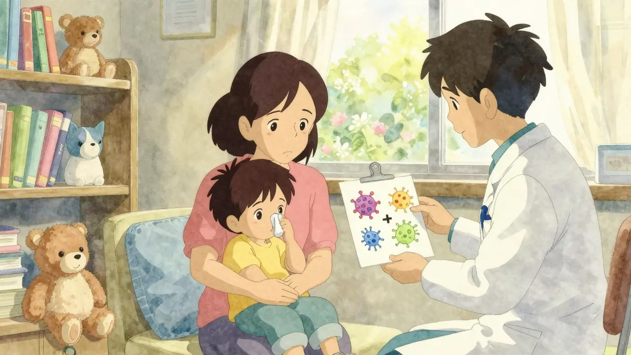 Antibiotiques chez les enfants : effets secondaires, allergies et quand les utiliser