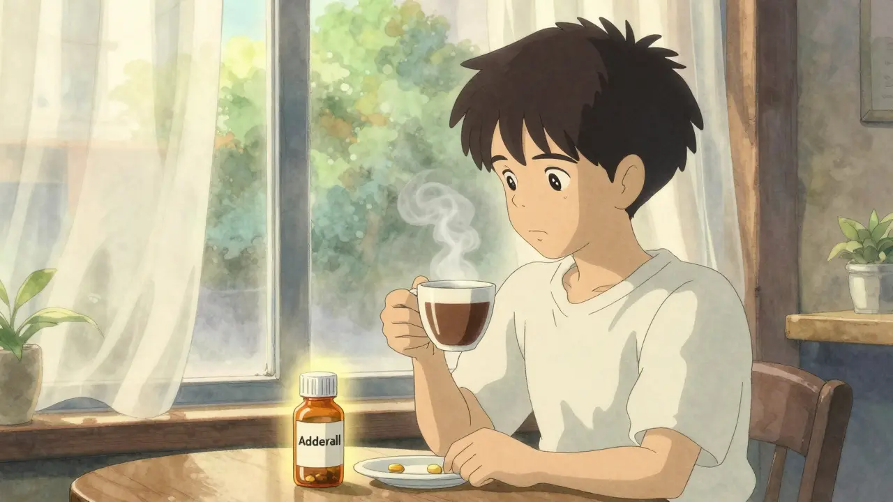 Caféine et médicaments pour TDAH : Synergie et risques de côtés